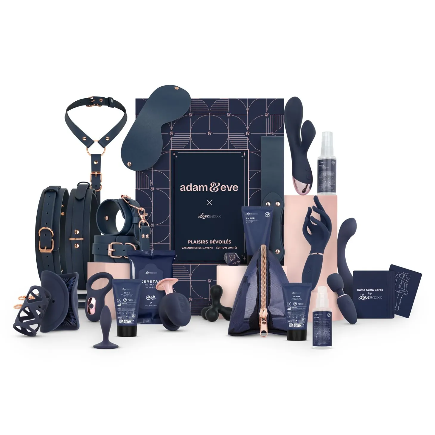 Adam et Eve Coffret 24 jours - Plaisirs Dévoilés
