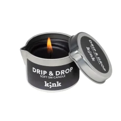 AMORELIE – Bougie SM Drip & Drop – Noire