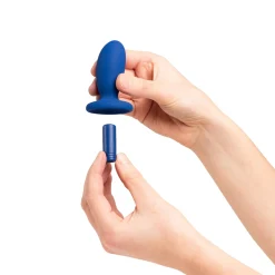AMORELIE Joy - Plug Anal Vibrant "Fly" - Bleu