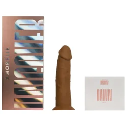 AMORELIE Uncover – Dawn Dildo 6 – Chestnut