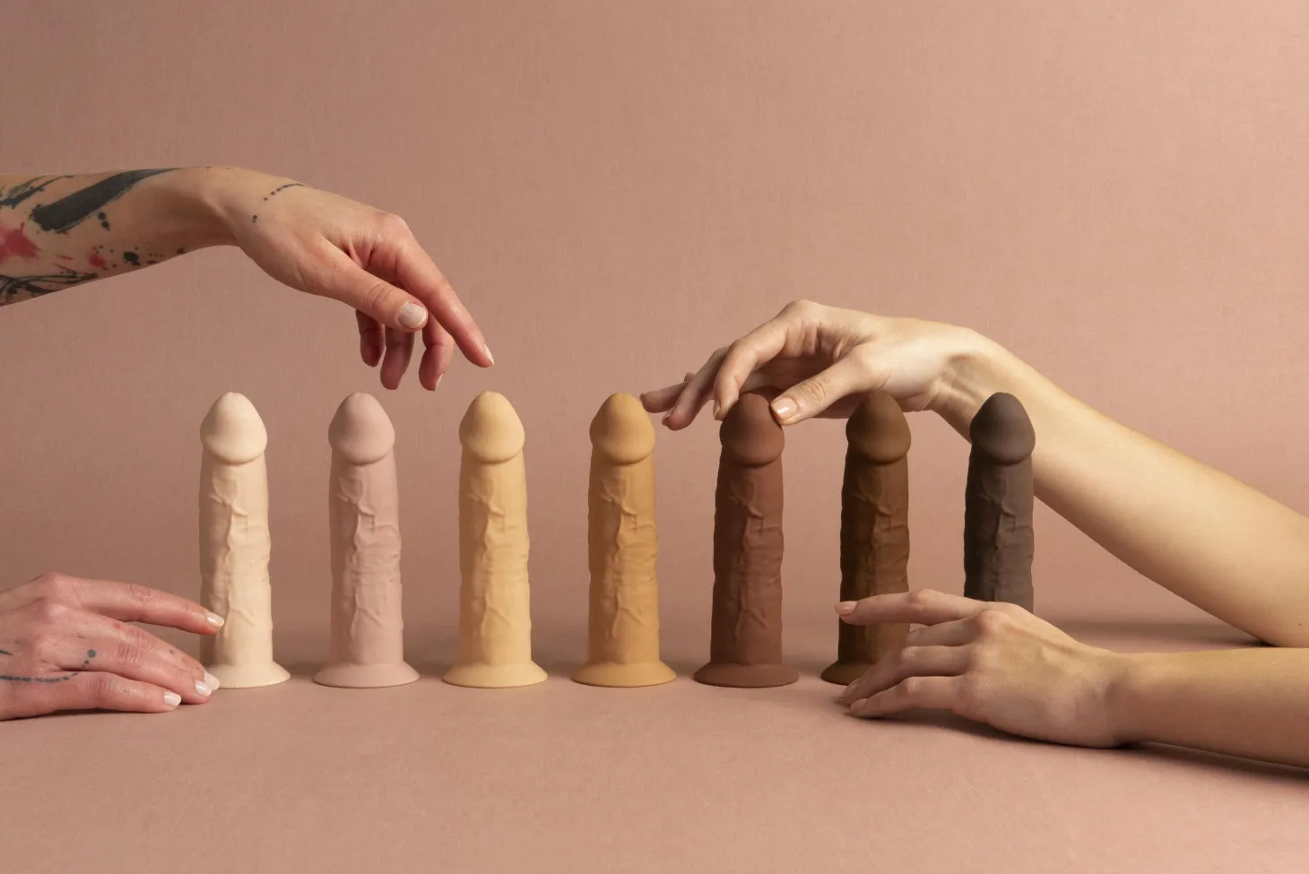 AMORELIE Uncover – Dawn Dildo 6 – Champagne