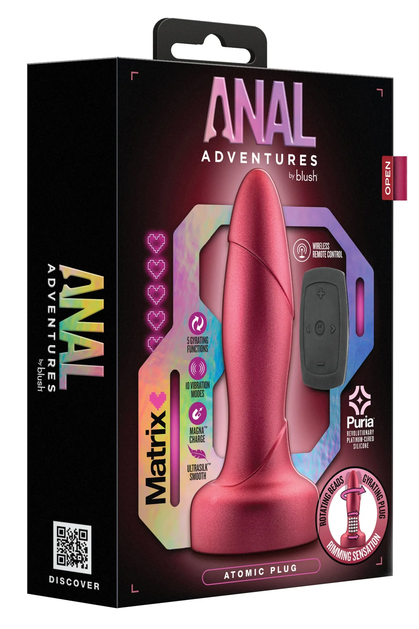 Anal Adventures Matrix - Bouchon Atomique - Vin Martien