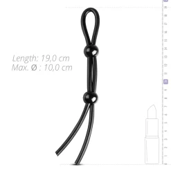 Anneau pénien double réglable