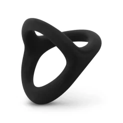 Anneau pénien et pour scrotum en silicone flexible