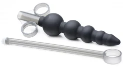 Applicateur de lubrifiant pour perles graduées en silicone