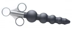Applicateur de lubrifiant pour perles graduées en silicone