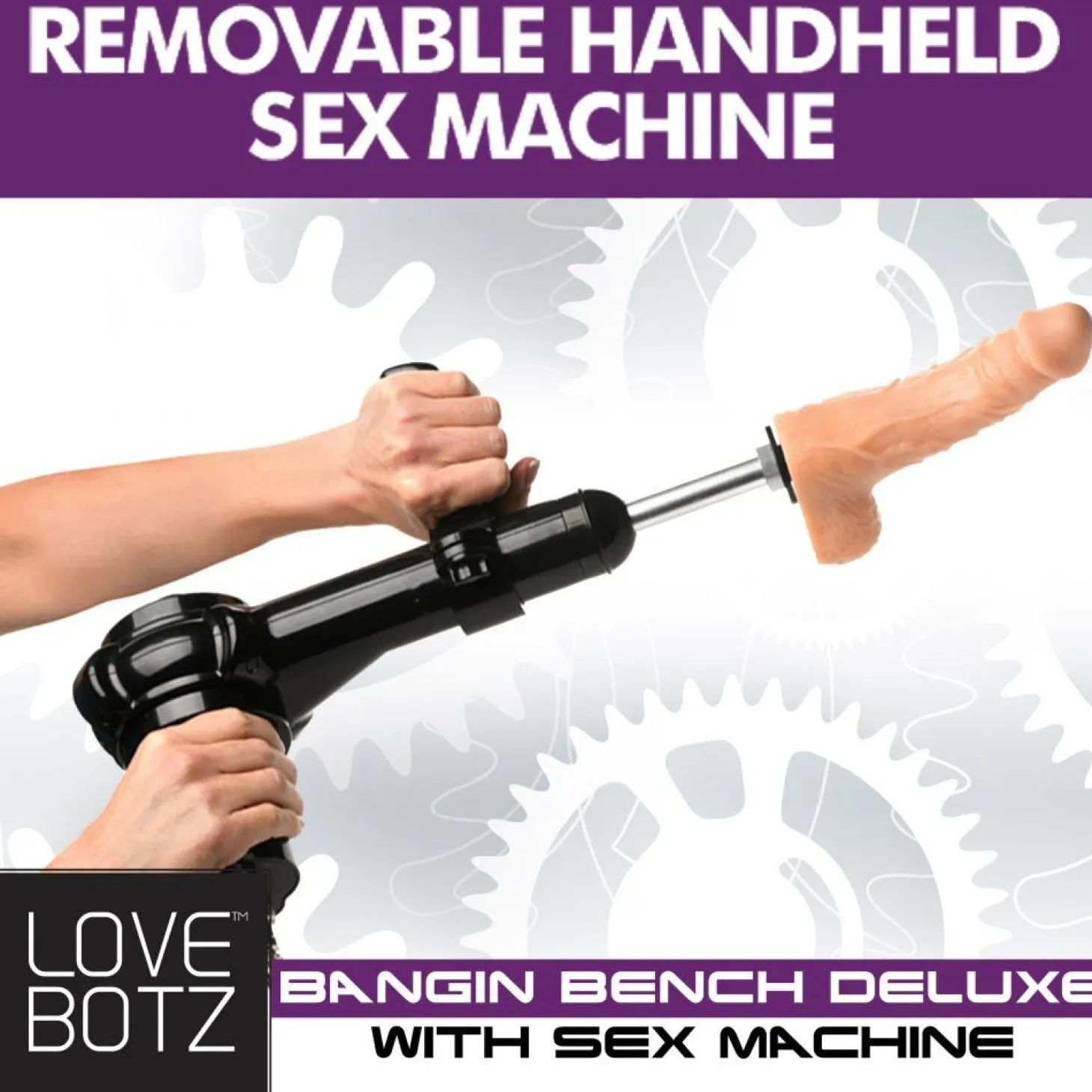 Bangin' Bank de luxe avec machine à sexe multispeed