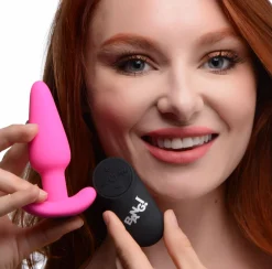 BANG! - Plug Anal Vibrant avec Télécommande - Rose