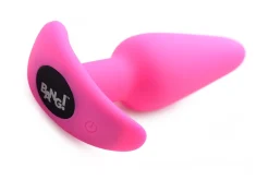 BANG! - Plug Anal Vibrant avec Télécommande - Rose