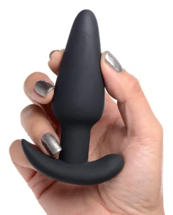 BANG! - Plug Anal Vibrant avec Télécommande -Noir