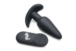 BANG! - Plug Anal Vibrant avec Télécommande -Noir