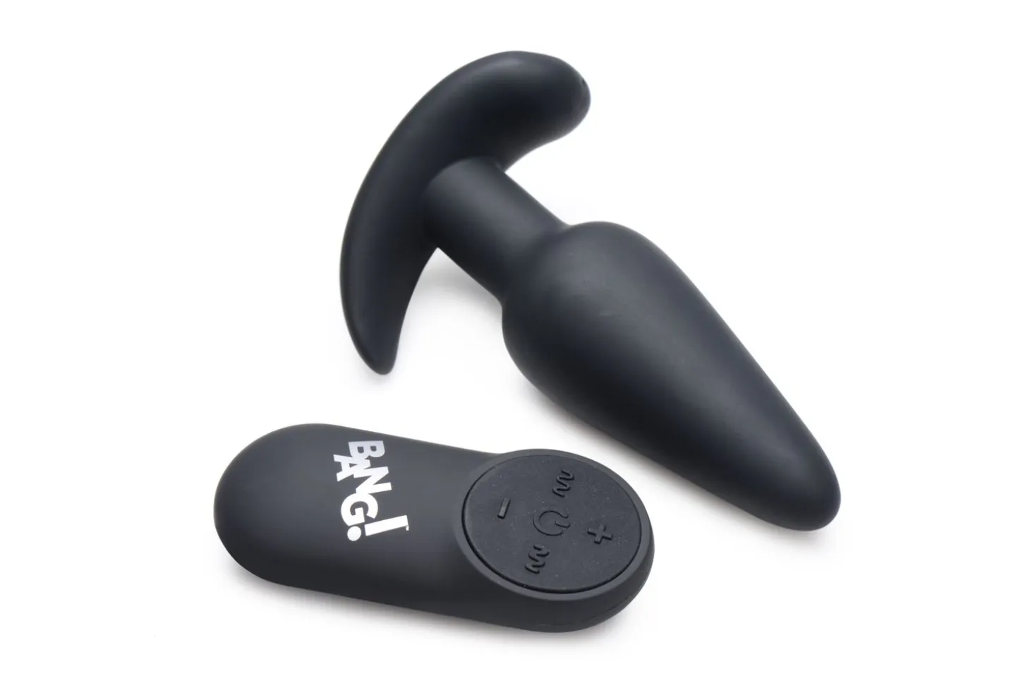 BANG! - Plug Anal Vibrant avec Télécommande -Noir