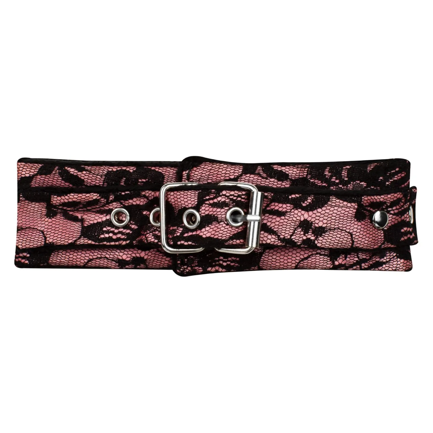 Bedroom Fantasies - Bound by Lace - Set SM 8 Pièces - Rose