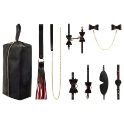Bedroom Fantasies - Crimson & Ebony - Set de Luxe 8 Pièces