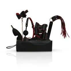 Bedroom Fantasies - Crimson & Ebony - Set de Luxe 8 Pièces