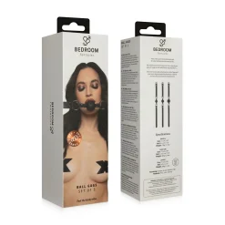 Bedroom Fantasies - Ensemble de 3 Ball Gags - Noir