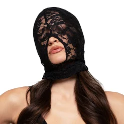 Bedroom Fantasies - Masque BDSM en Dentelle - Noir