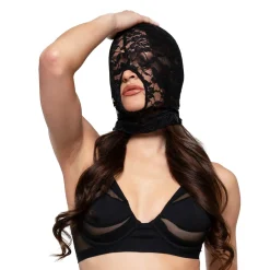 Bedroom Fantasies - Masque BDSM en Dentelle - Noir