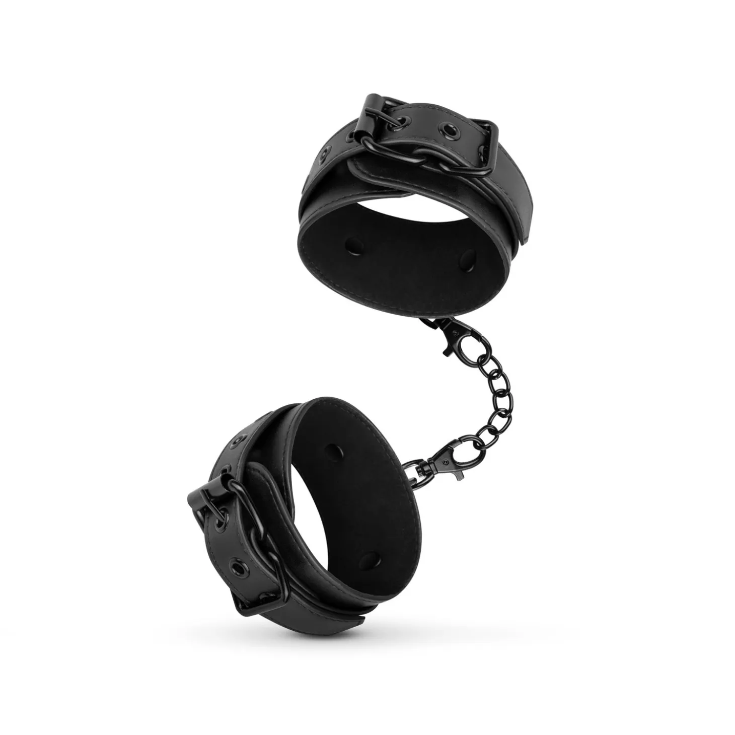 Bedroom Fantasies - Menottes en simili cuir - Noir