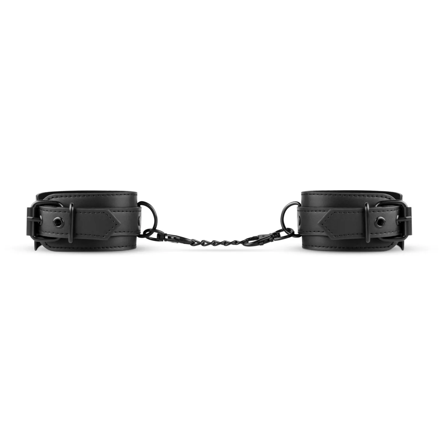Bedroom Fantasies - Menottes en simili cuir - Noir