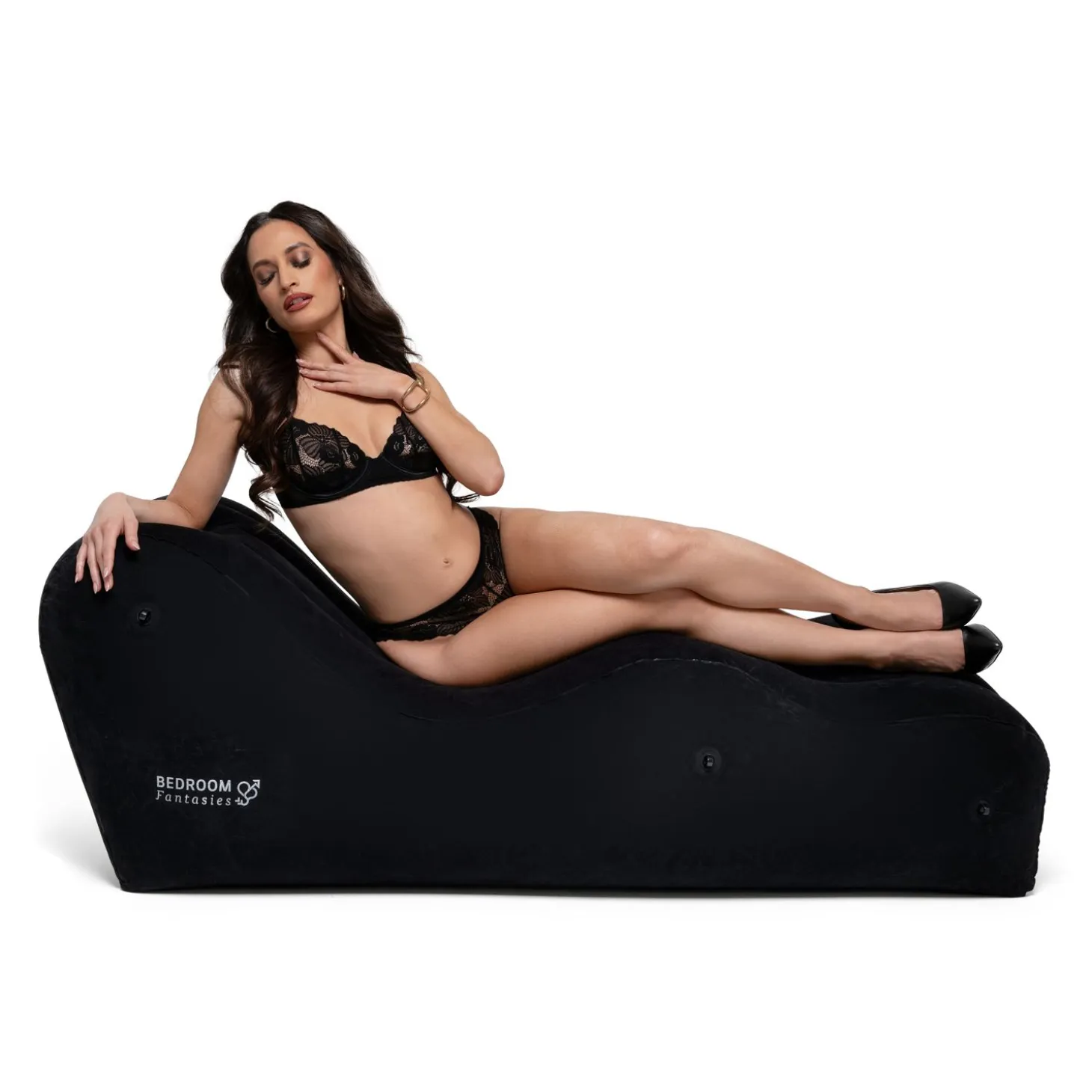 Bedroom Fantasies - The Lounger Banc Gonflable - Noir