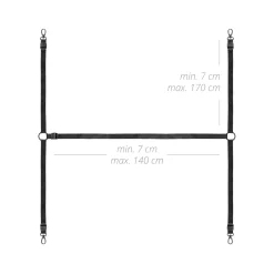 Bedroom Fantasies - Under Mattress Restraint Set