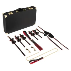 Bedroom Fantasies - Valise de Bondage 11 Pièces - Cuir synthétique