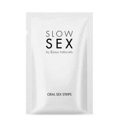 Bijoux Indiscrets - Bandes mentholées pour le sexe oral - 7 pièces