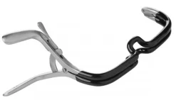 Bâillon en acier inoxydable revêtu de caoutchouc Jennings