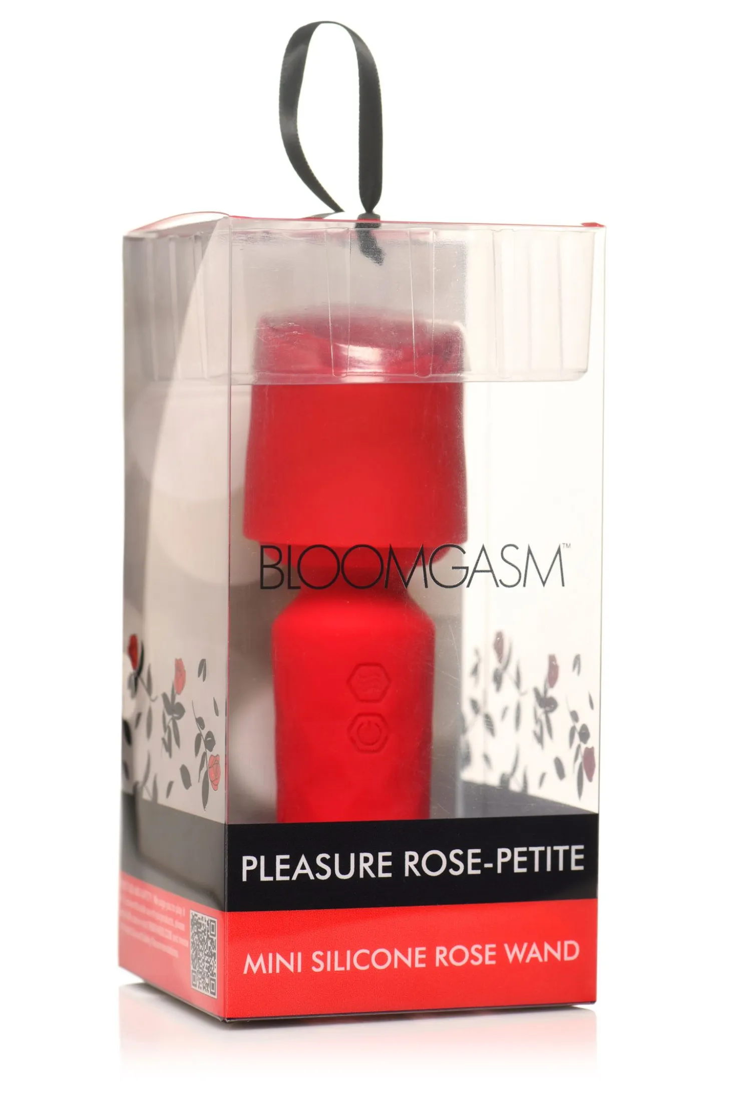 BLOOMGASM - Mini Vibromasseur Pleasure Rose - Rouge