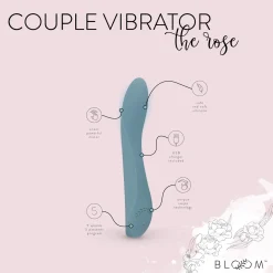 Bloom - The Rose Vibromasseur Point G - Technologie Swipe