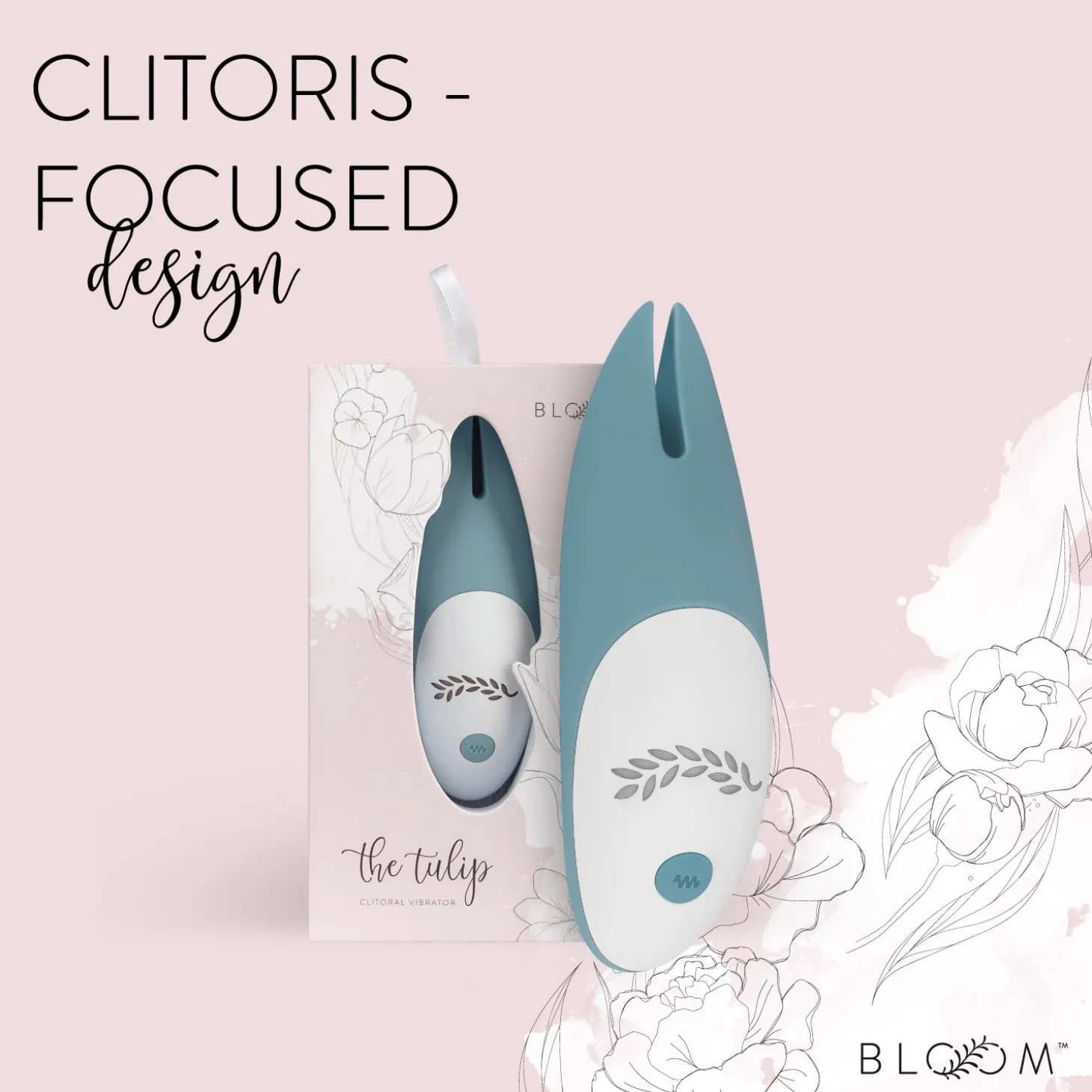 Bloom - The Tulip Stimulateur Clitoridien - Technologie Swipe