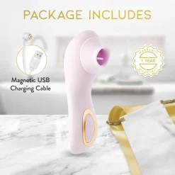 Blush - Delice Fleur Stimulateur à Pulsations d’Air - Barely Purple