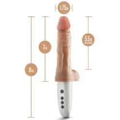 Blush Novelties - Dr. Hammer Godemichet Poussant - Beige