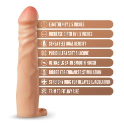 Blush - Performance Plus Extenseur de Pénis en Silicone - 6,3 cm
