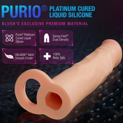 Blush - Performance Plus Extenseur de Pénis en Silicone - 6,3 cm