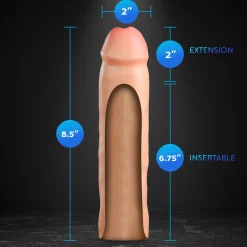 Blush - Performance Plus Tenacity Extenseur de Pénis en Silicone - 5 cm