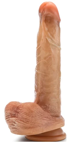 Blush - Renaissance DaVinci Godemichet avec Prépuce Coulissant - 20 cm