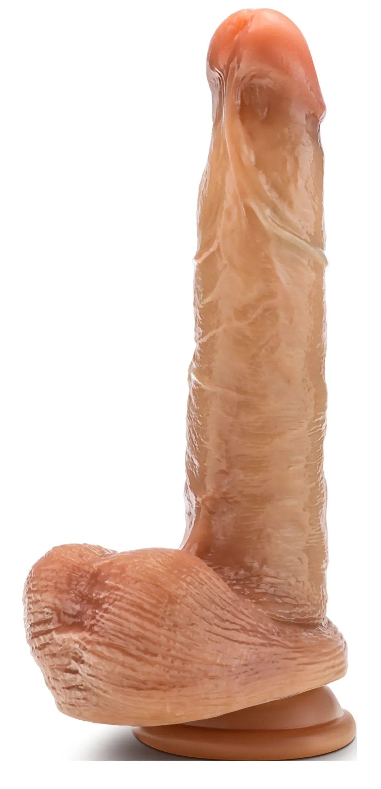 Blush - Renaissance DaVinci Godemichet avec Prépuce Coulissant - 20 cm