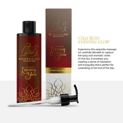 BodyGliss - Huile de Massage et Lubrifiant en 1 Chai Bliss - 150 ml