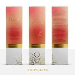 BodyGliss - Huile de massage et lubrifiant fraise et champagne - 150 ml