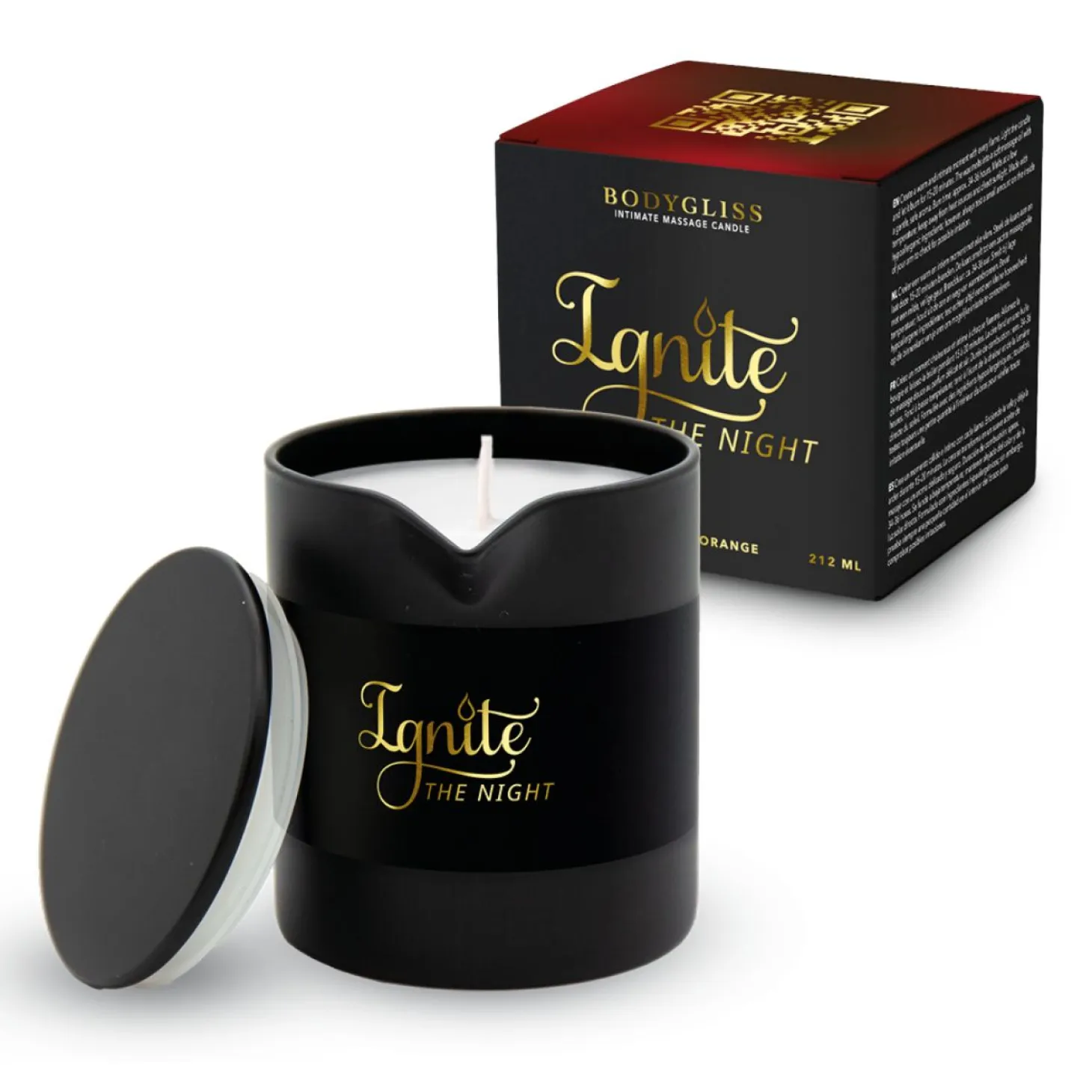BodyGliss - Intimate Massage candle - Ignite the Night