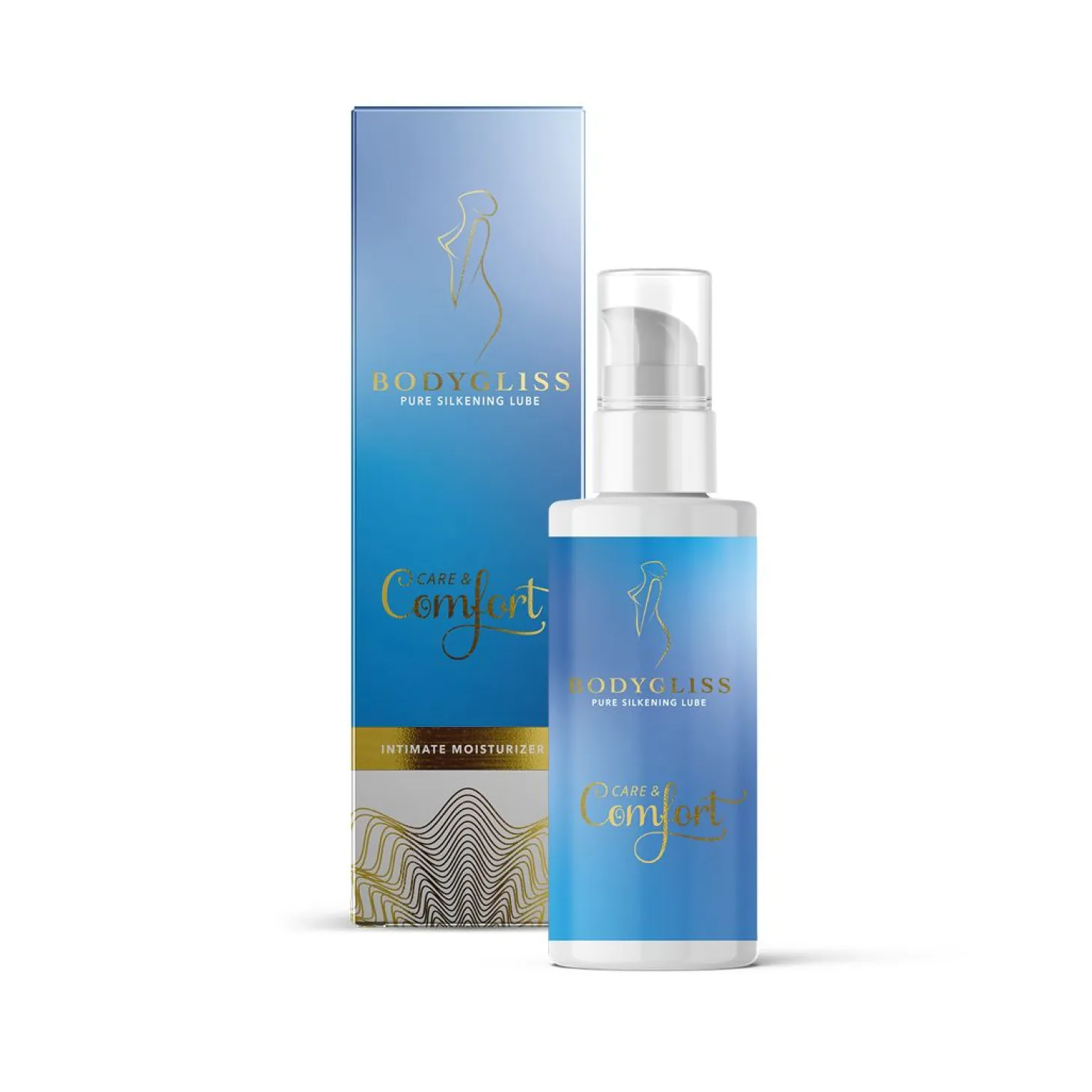 BodyGliss - Lubrifiant à base de silicone soins et confort -Collection soins féminins - 100 ml