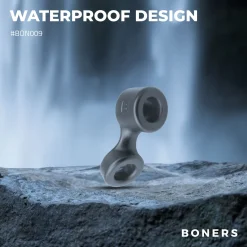 Boners Anneau pénien et séparateur de testicules - Gris