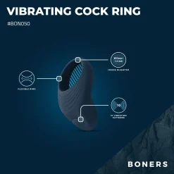 Boners - Anneau vibrant pour le pénis