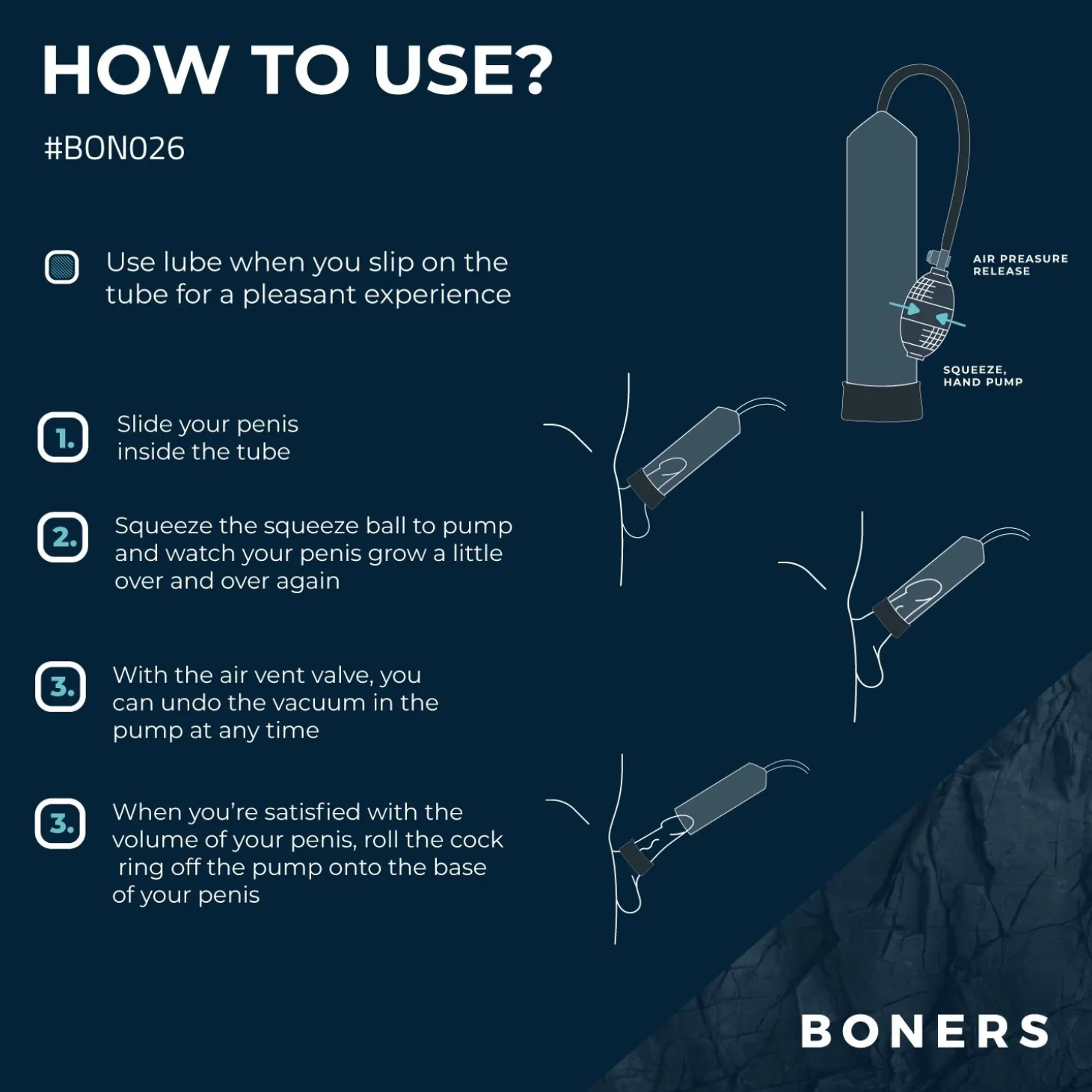 Boners - Pompe pénienne N° 1