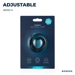 Boners Sangle de pénis et testicules - S/M