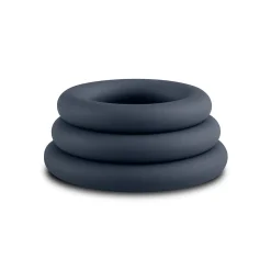 Boners - Set de 3 anneaux péniens - Gris