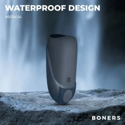 Boners - Simulateur de fellation vibrant - Gris foncé