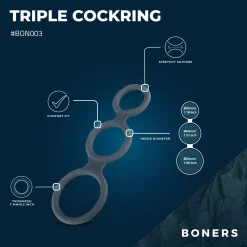 Boners Triple Ring